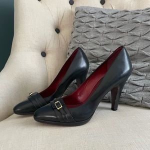 Banana Republic 8.5 Black Leather Heels
